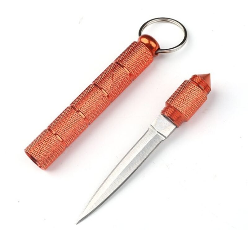 Outdoor Men And Women's Legal Self-defence Concealed Weapons Wolf Proof Window Breaking Field Survival Multi-functional Knife - Image 7