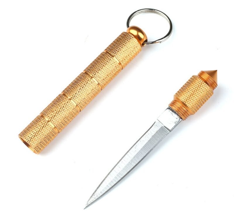 Outdoor Men And Women's Legal Self-defence Concealed Weapons Wolf Proof Window Breaking Field Survival Multi-functional Knife - Image 9